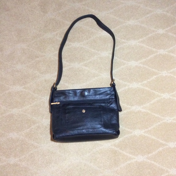 Stone & Co. Black Leather Shoulder Bag - Picture 2 of 7